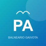 Logotipo da empresa Pet Shop Patas & Areia em Balneário Gaivota